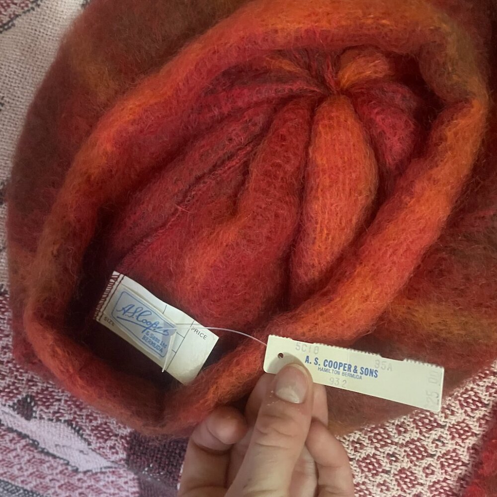 Vibrant Multicolor Women's Scarf and Beret Set - Picture 2 of 3
